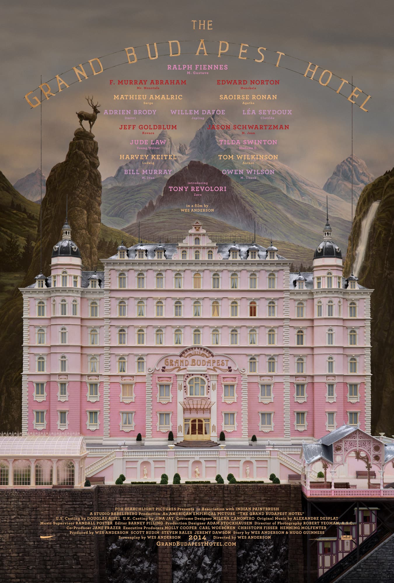 Poster of The Grand Budapest Hotel